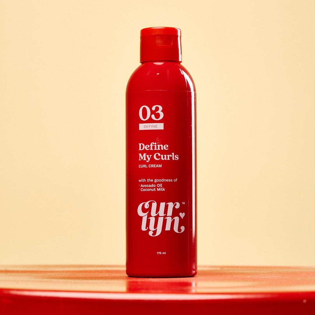Define My Curls Cream | Frizz Control & Curl Definition – Curlyn
